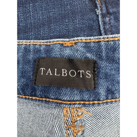 Talbot's Women's Everyday Relaxed Jeans Size 16 Sonia Wash - Picture 5 of 7